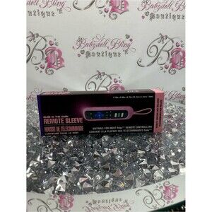 Remote cover pink bright Glow-in-the-Dark Remote Sleeve — Pink